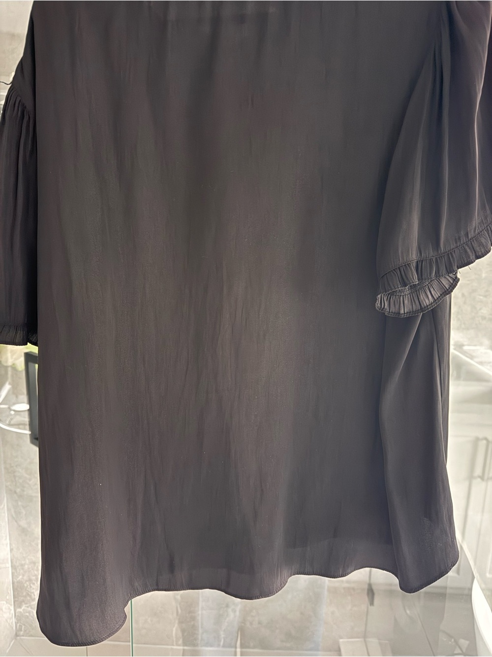 Tahari Ruffle Trim Blouse - Picture 4 of 5